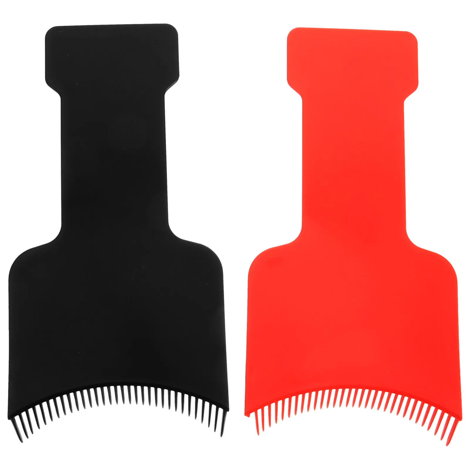 2pcs Dye Tools Plastic Foiling Board For Highlighting Long Hair Dying Paddle Coloring Tool Hair Styling Supplies