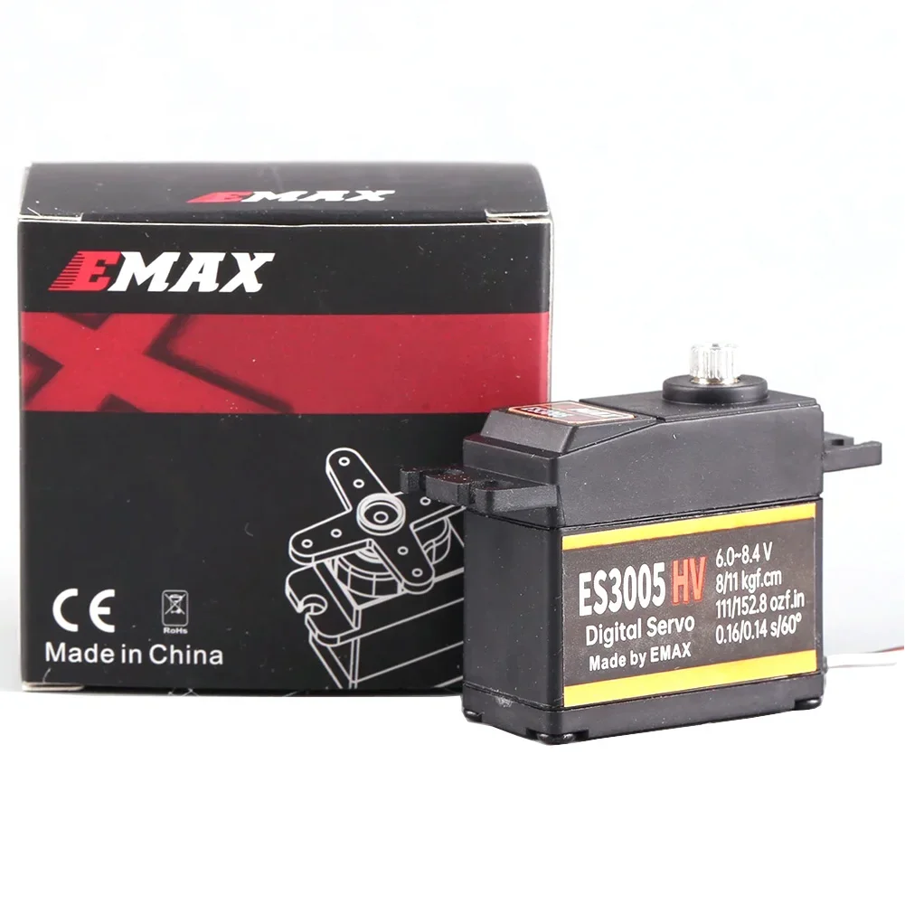 4 teile/los EMAX ES3005 HV Hochspannung Metall Getriebe Digital Servo Motor 43g Für RC starrflügel 450 550 Hubschrauber teile