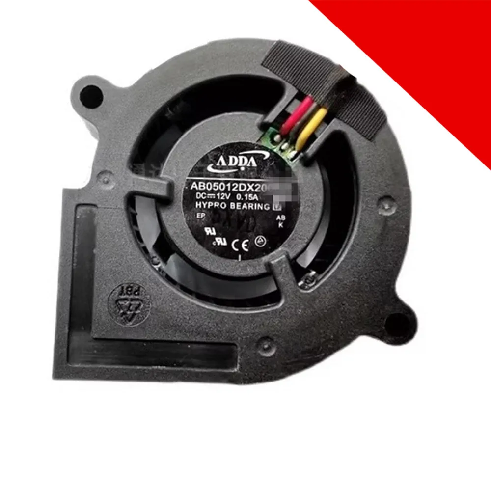 new original 5cm centrifugal fan for AB05012DX200300 AB05012DX200600 projector Blower cooling fan 12V 0.15A 3wires