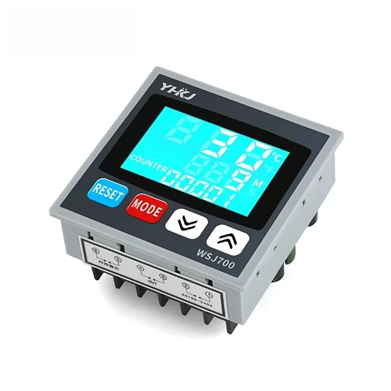 

WSJ700 Регулируемый контроллер температуры высокой мощности, цифровой дисплей, интеллектуальный автоматический термостат