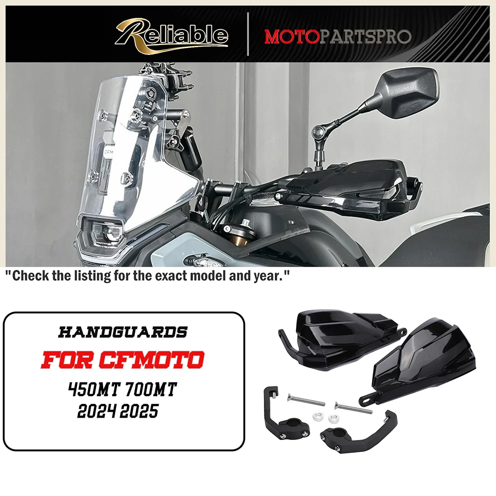 450MT For CFMOTO IBEX 450 700MT Handlebar Handguards Hand Guard with Riser 450 MT Hand Protector Guards Cover Handlebar Extended