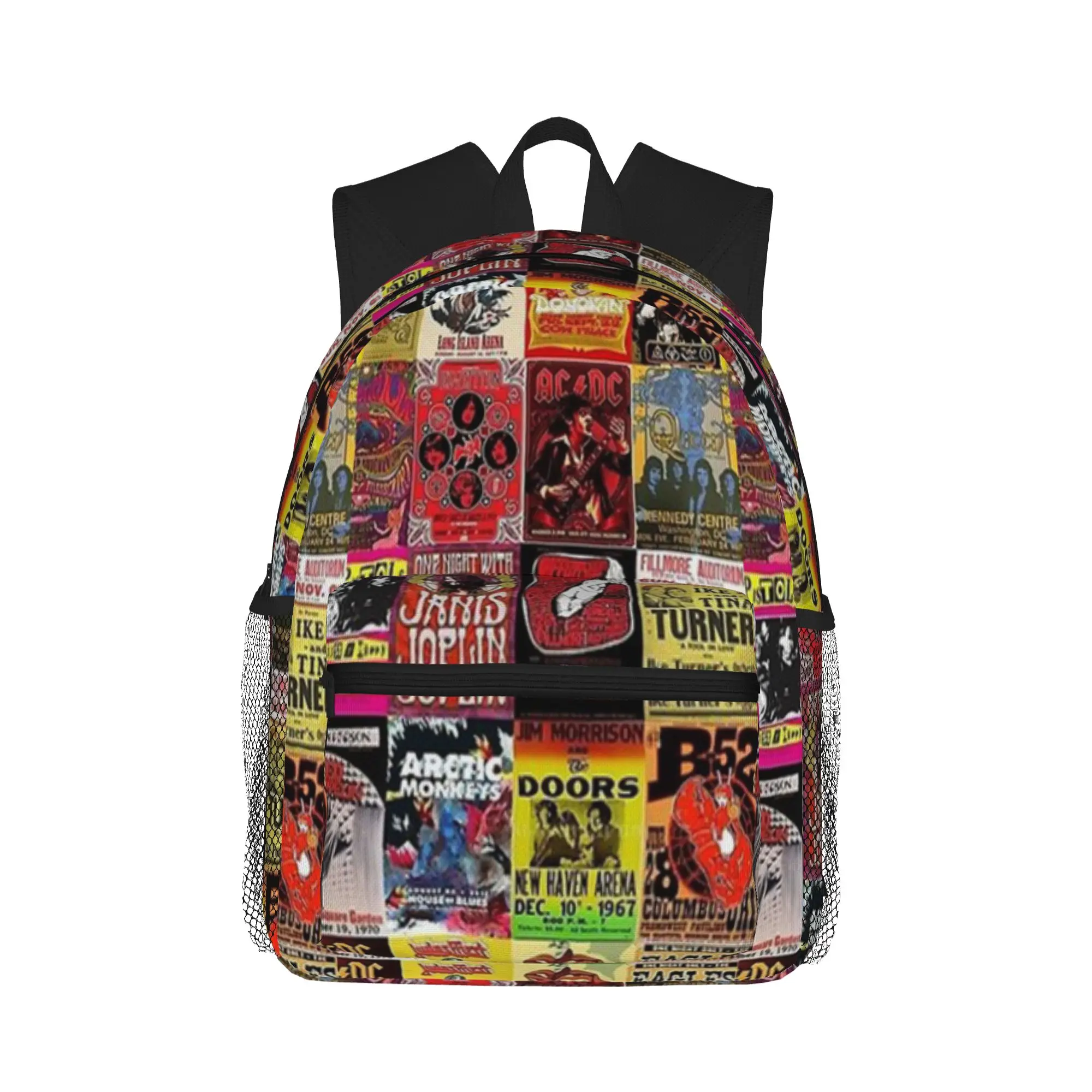 Rock Band Posters  Casual Backpack for Students and Adults Bags