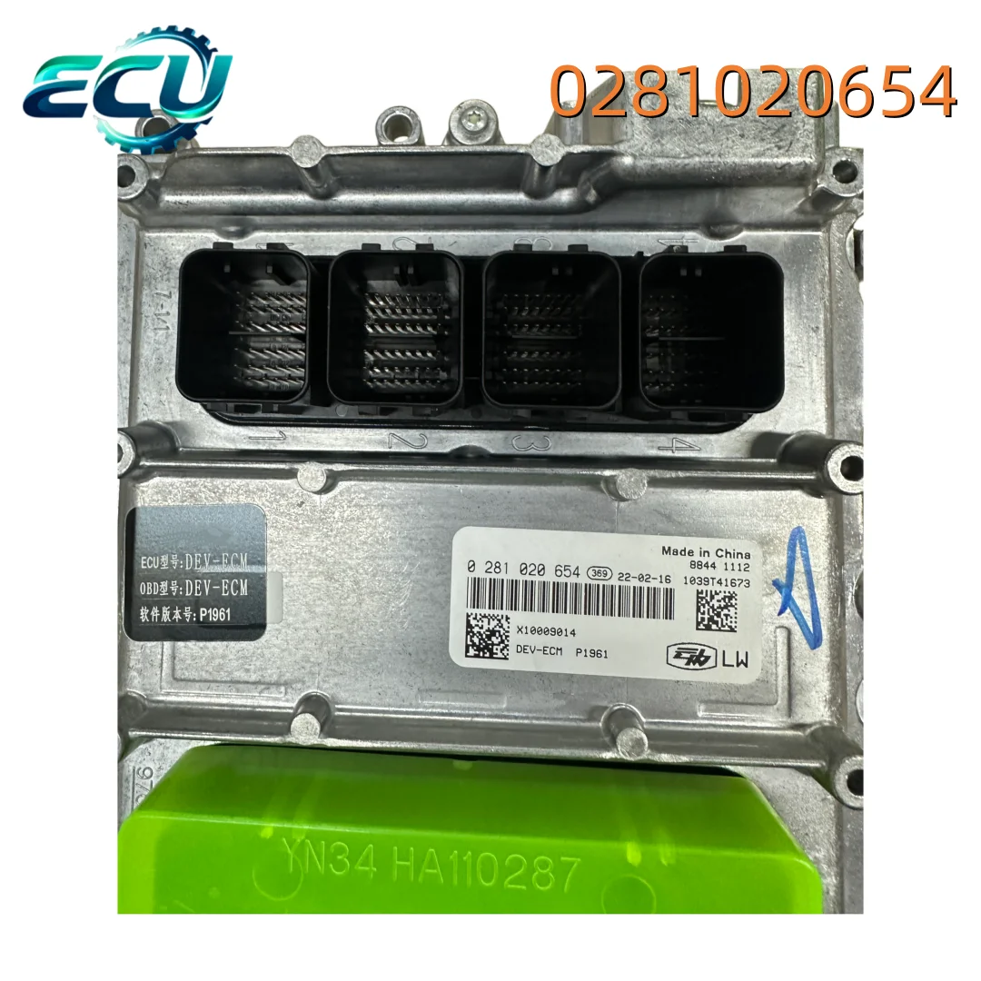 

0281020654 ECU ECM For Diesel Engine Control Unit, Electronic Control Module One-Year Quality Safeguard