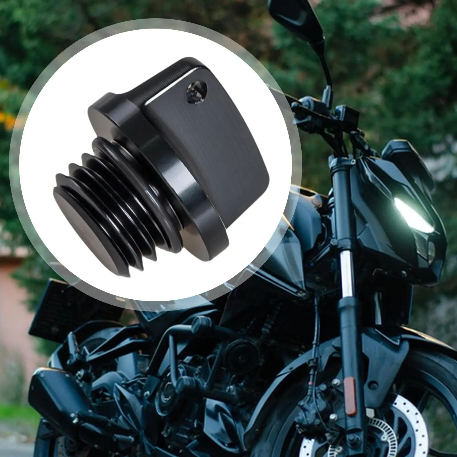 

Универсальная алюминиевая заглушка для заливной горловины трансмиссионного масла мотоциклов с ЧПУ, для Honda, Yamaha и других аксессуаров