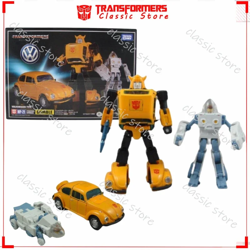 En Stock, transformadores clásicos, juguetes, obra maestra, serie MP21 MP-21, Bumblebee KO, edición Cybertron Autobots, regalos de figuras de acción