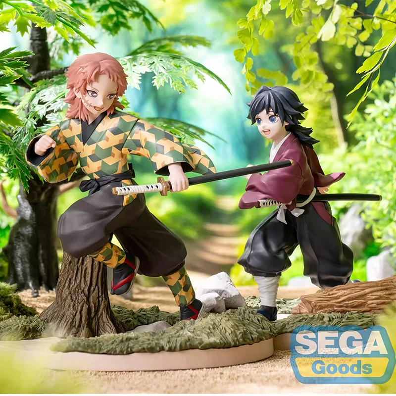 

In Stock Original Bandai Demon Slayer Xross Link Sabito Tomioka Giyuu Action Figurine Pvc Toys Doll Model Collector Toys Gifts