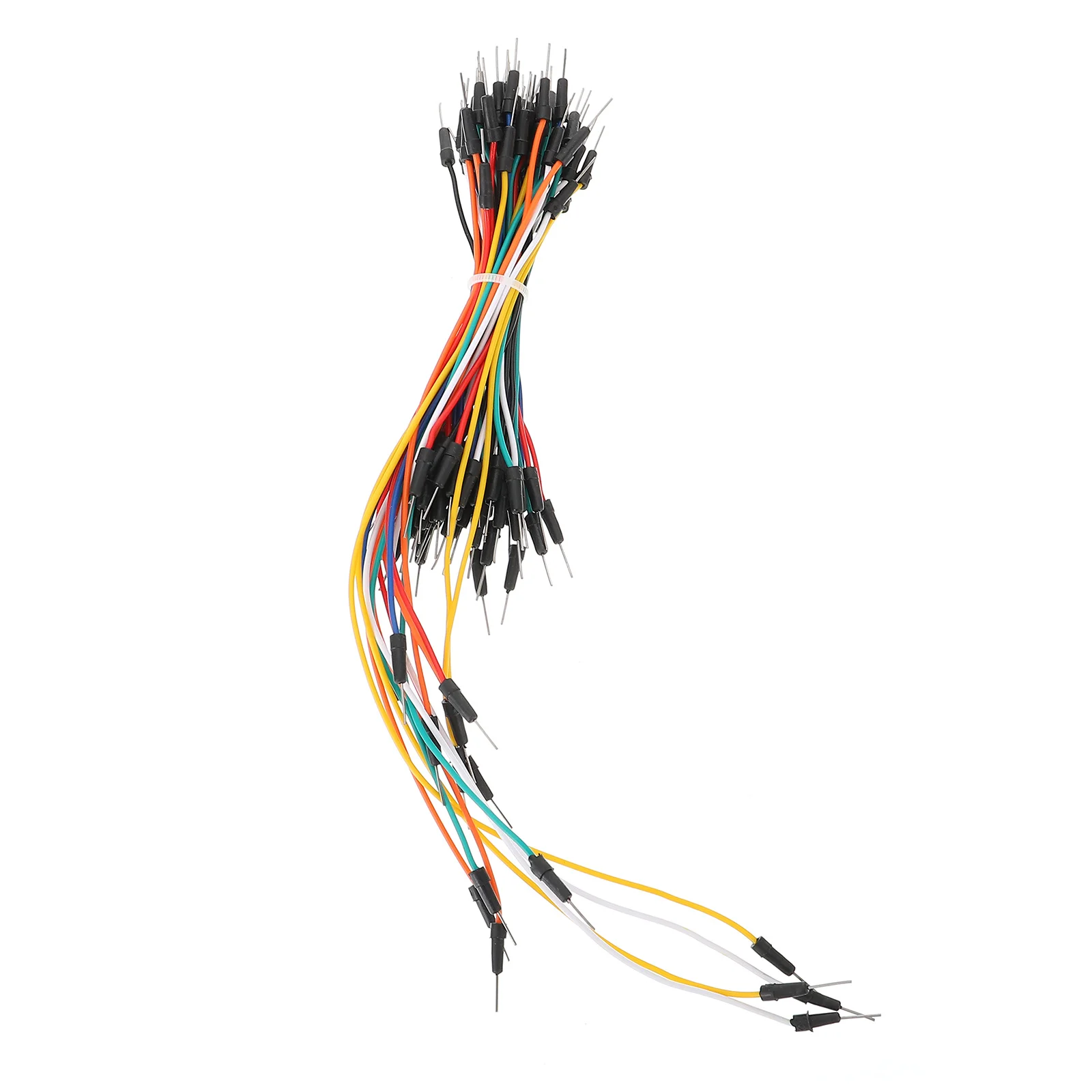 120Pcs Solderless Breadboard Jumper Wires Male to Male Flexible Assorted Cables for Electronic Prototyping and School Projects