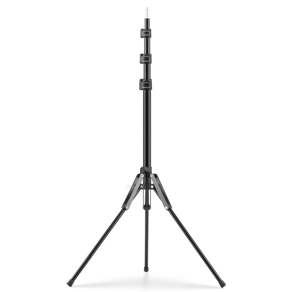 1.9M 75Inch Aluminum Photography Tripod Light Stand Monopod 1/4 Inch Screw For LED Flash Video Light Portable Travel Bracket