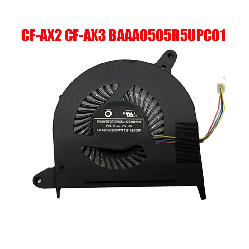 

Laptop CPU Fan For Panasonic For Let's note CF-AX2 CF-AX3 BAAA0505R5UPC01 DC5V 0.3A New