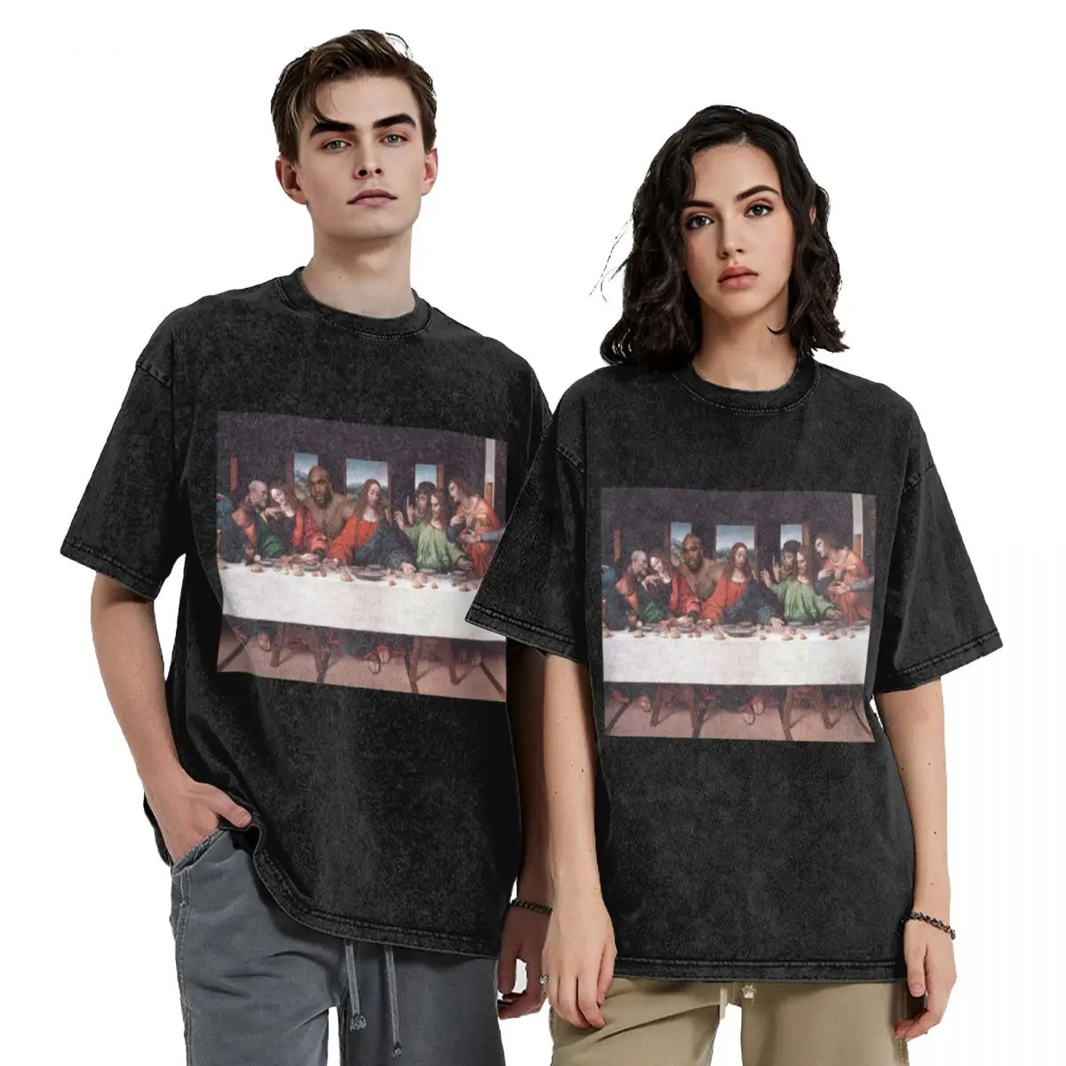 

Barry Wood Last Supper T-Shirt Funny t-shirt Short sleeve tee graphic shirts graphic t shirts funny t shirts men