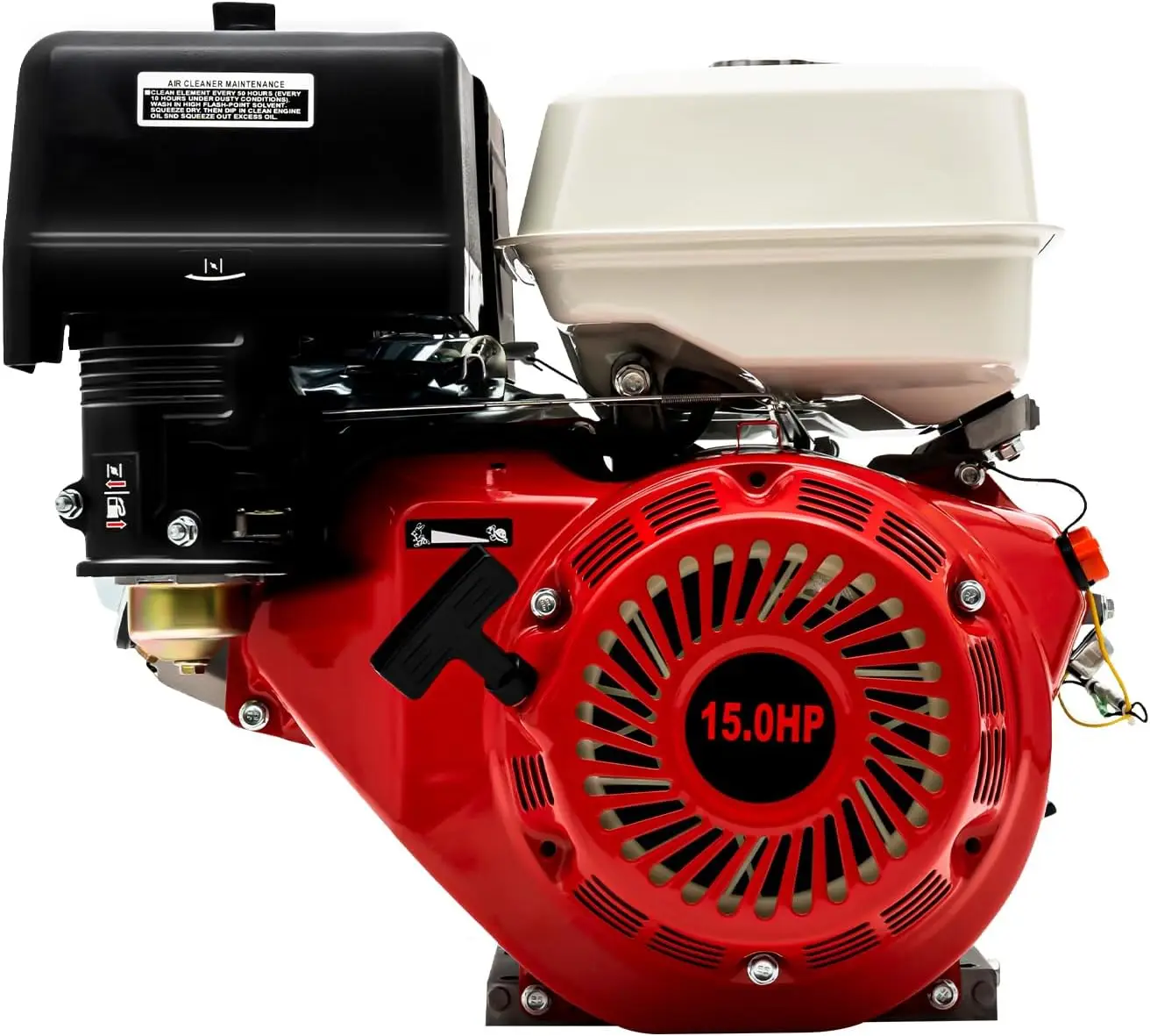 

Engine 420CC, Kart Engine Industrial Tool with Forced Air Cooling System, Mini Go Kart Engine Drive Heavy Duty Tool 3600 RPM