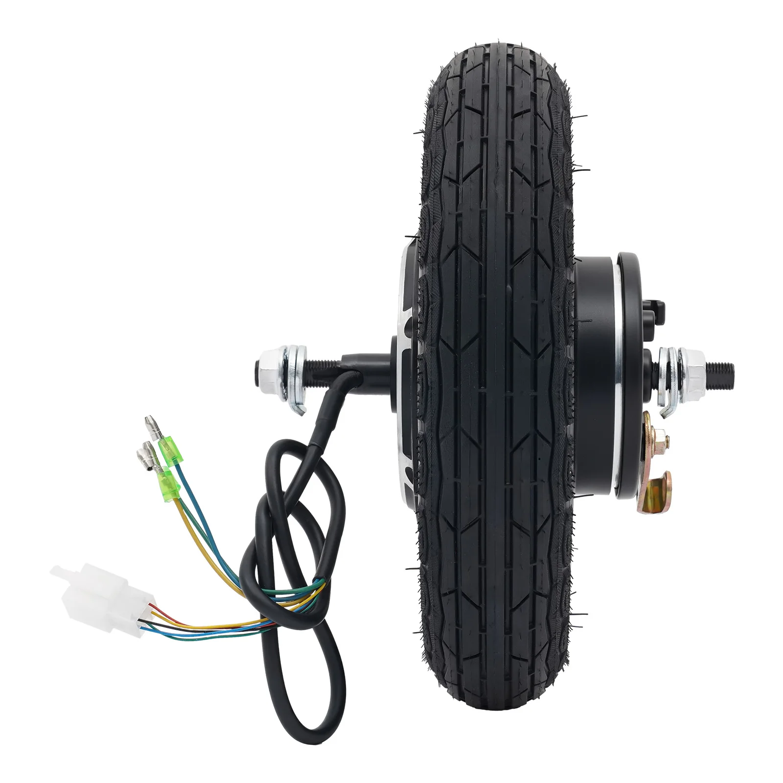 36V 350W Elektroroller-Motorradnabenmotor, bürstenlos, IP54 wasserdicht, 220lbs Traglast, 600 U/min für Elektrofahrräder, Rollstühle, Elektromotorräder – Detail 30