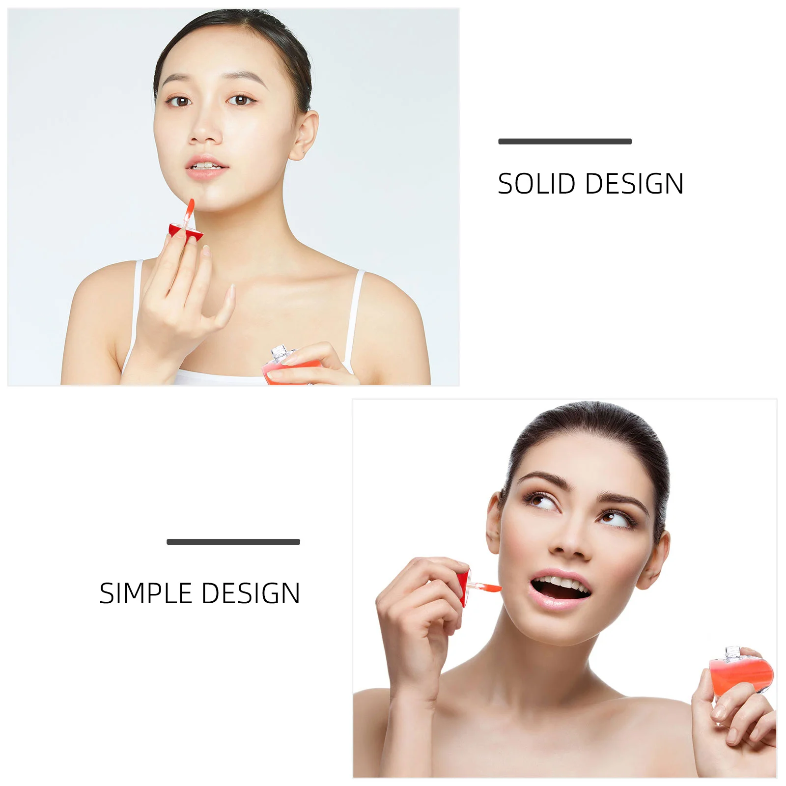 20 قطعة على شكل قلب لتقوم بها بنفسك أنابيب ملمع الشفاه حاويات فارغة لسهولة الحمل وعينات ماكياج لا تسرب هدية لمحبي مستحضرات التجميل #6