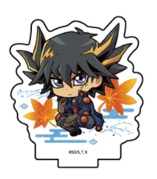 Anime Yu-Gi-Oh! 5D's Acrylic Stand Doll Game Kiryu Kyosuke Fudo Yusei JACK ATLAS Crow Hogan Figure Model Plate Cosplay Toy Gift