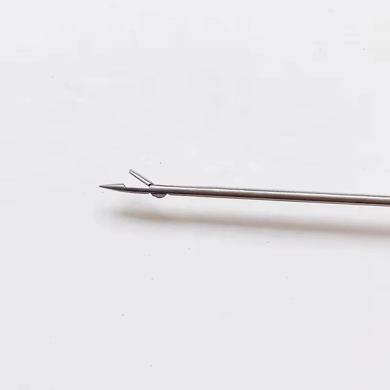 Laparoscopic Hernia Needle Forceps , Medical Closure Forceps,Laparoscoe hernia suture needle forceps