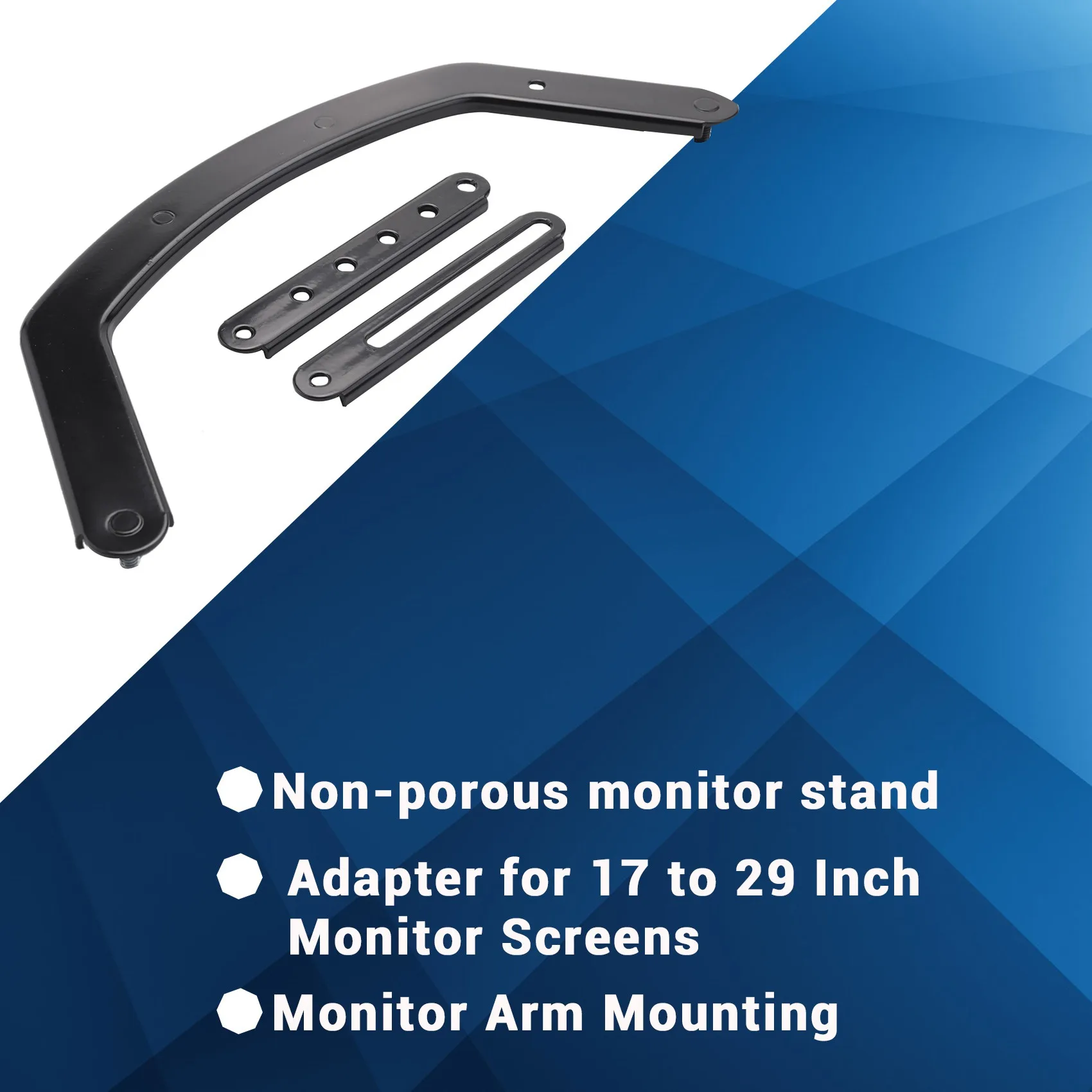 Universal VESA Mount Adapter Kit, Non-VESA Adapter for 17 to 29 Inch Monitor Screens to 75X75 and 100X100 VESA Mount