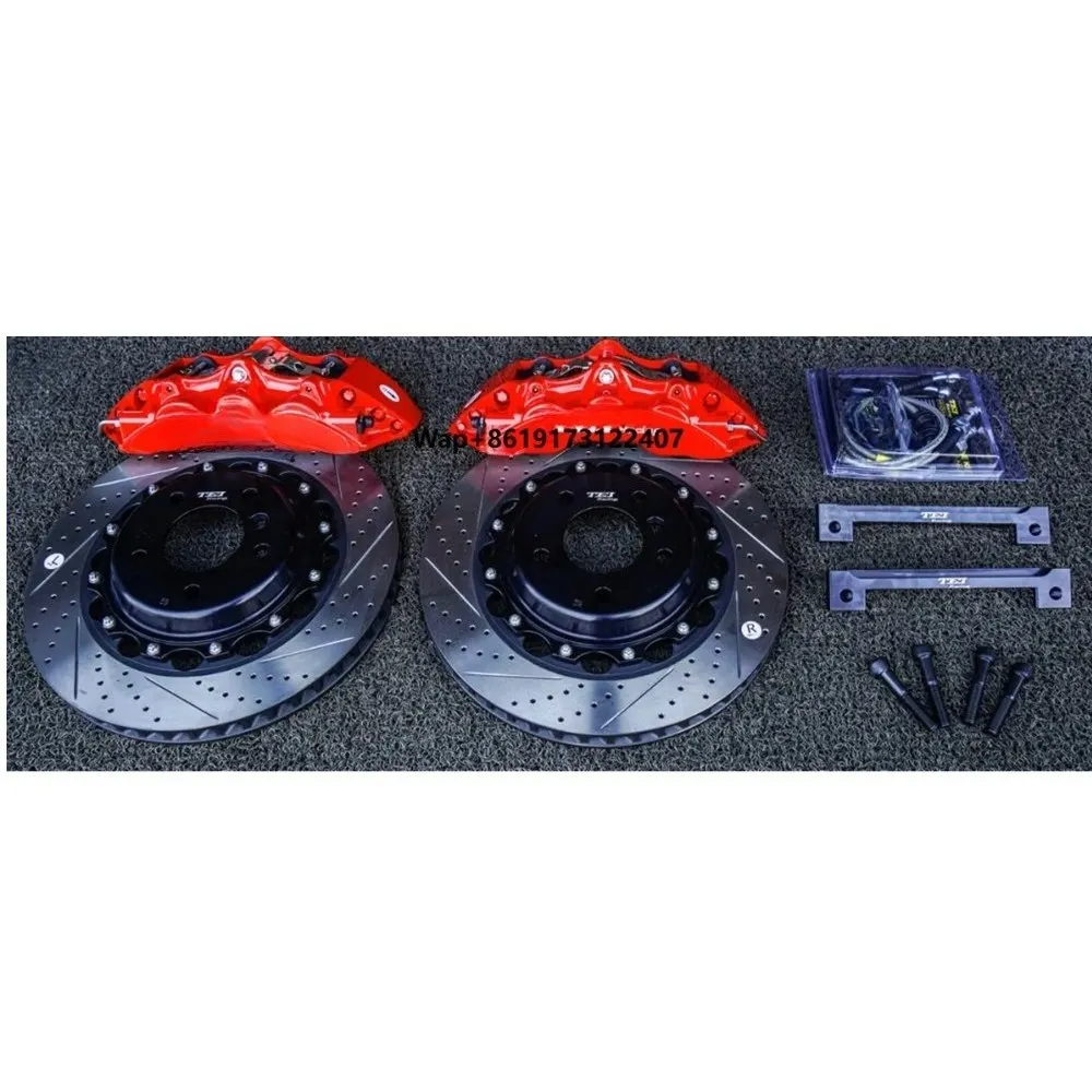 

Front Brake Kit Forged Body 6 PISTON Caliper with Slotted Drilled Disc 355X32mm for X3 E83 X3 F25 X3 F97 2004-2021