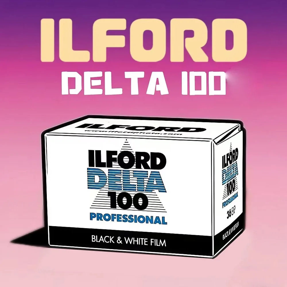 

Original ILFORD DELTA 100 ISO 100 36 Exp Negative Film 1 2 5 10 Rolls 135 Black And White Professional Film For 35mm Film Camera