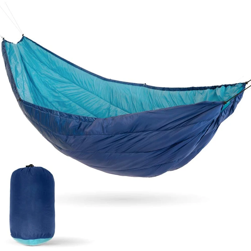 Outdoor Thicken Warm Hammock Underquilt Insulated Down Under quilt for Outdoor Camping Hammocks Sleeping bags