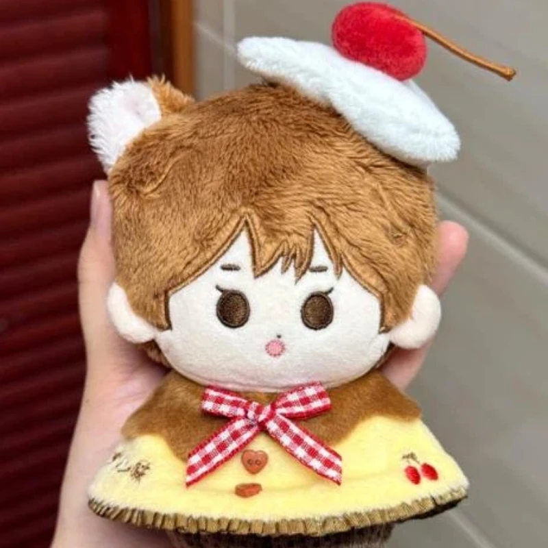 Only Clothes 10cm Set Pudding Cute Cotton Doll Animal Body Starfish Body Hammer Hammer Body Doll Costume Small  Gift
