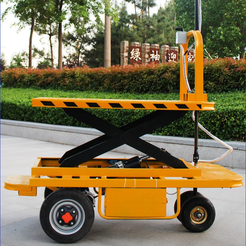 Livestock Observation Cart Electric Lift Inspection Platform Cart Manual Hydraulic Platform Cart Scissor Lift Work Platform