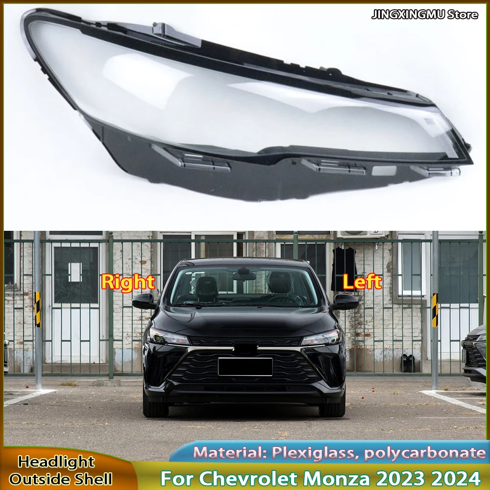

Transparent Headlamp Shell Replace Original Lampshade For Chevrolet Monza 2023 2024 Headlight Lens Cover