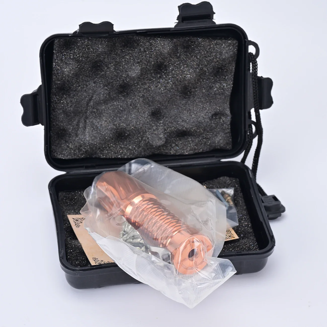 wolfcoolvape Able Lyfe Style Red Copper Mechanical Vape Mod for 18650 Battery Fit Kennedy 25mm RDA Cloud Chasing Mech