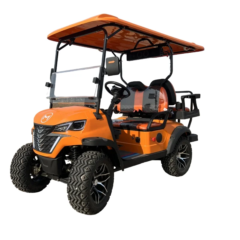 MMC Wholesale New Lithium Battery Street Legal Golf Cart 72V 4KW 5KW 7KW Lithium Ion Battery Lift Off-Road Golf Cart