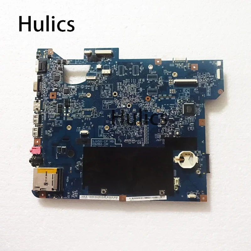 Hulics Used For Acer Gateway NV59 TJ75 Laptop Motherboard SJV50-CP 09284-1M 48.4GH01.01M Mainboard Main Board