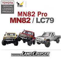 MN82 MN82 Pro 1:12 Rc Car Remote Controlled Climbing Off-road Vehicle 1:12 Full scale 4WD For LC79 Simulation RC Model Toy Rc Ca