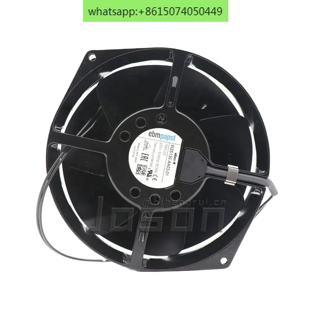 

230V 17251 223.6CFM 39W AC axial fan 7855ES W2S130-AA03-01 UPS Fan Cabinet Cooling Fan