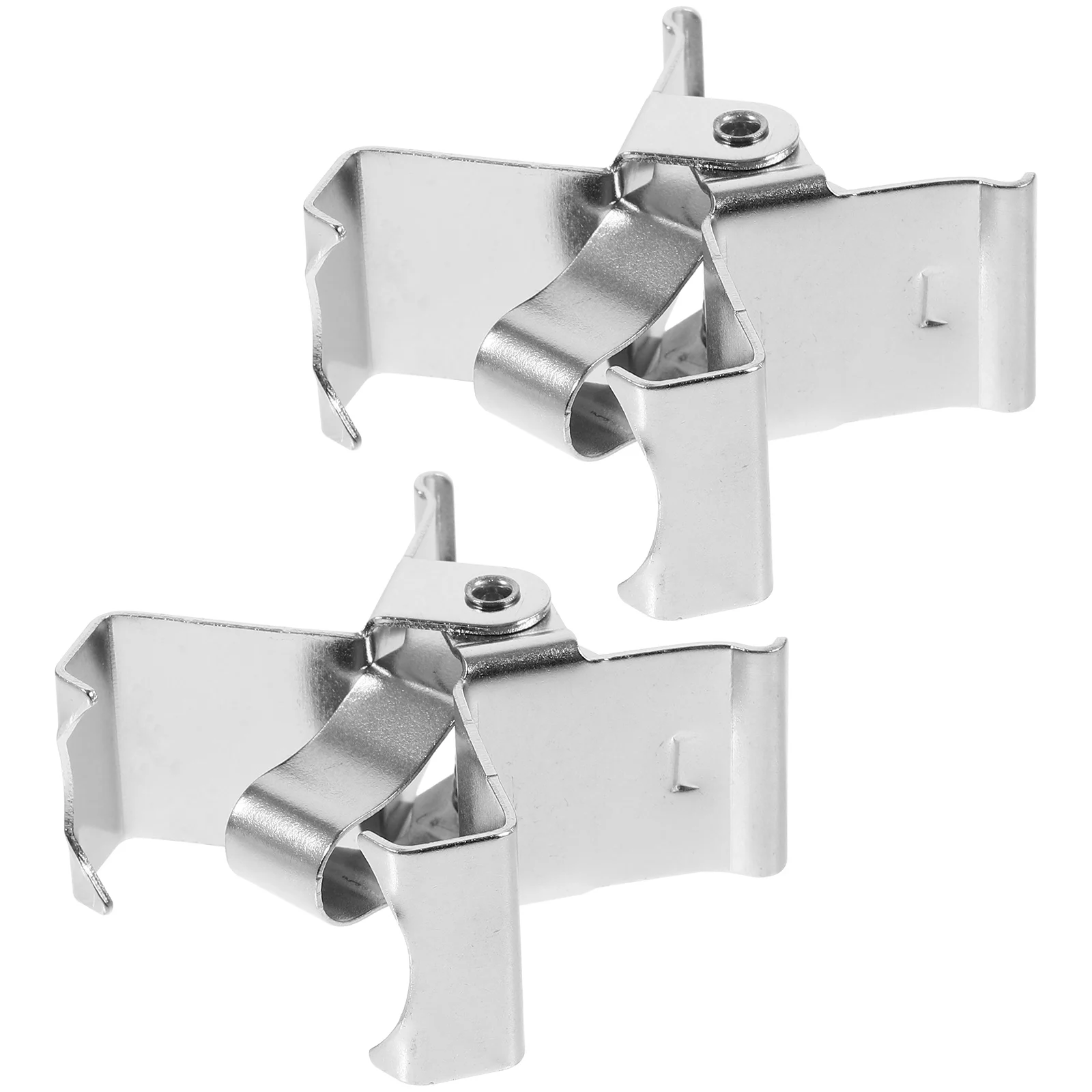 

2 Pcs Stainless Steel Separating Clip Oil Painting Frame Clamp Cloth Clips Clamps Canvas Metal