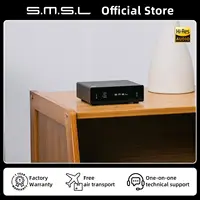 SMSL D1 Audio de nivel básico de alta resolución DAC 768kHz/32bit BD34352EKV con USB Plug-and-Play Simplicity compatible con altavoces activos
