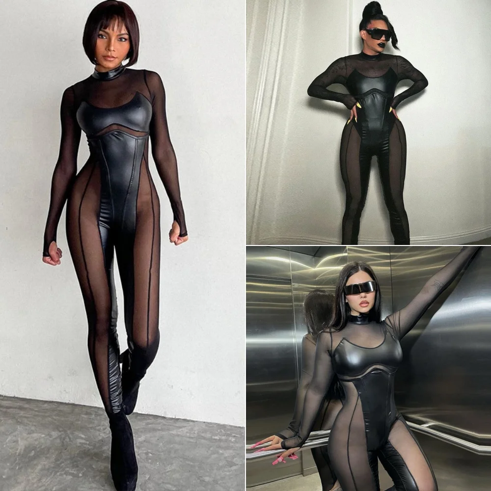 

Кошка женщина агенты боевая форма плотный комбинезон косплей женщины аниме фильмы убийца сетчатый полый боди одежда костюм