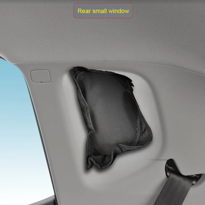 Car Black Windows Privacy Sunshade Auto Anti-UV Heat Insulation Protect Cover Interior Accessories For GAC AION Y PLUS 2022-2026