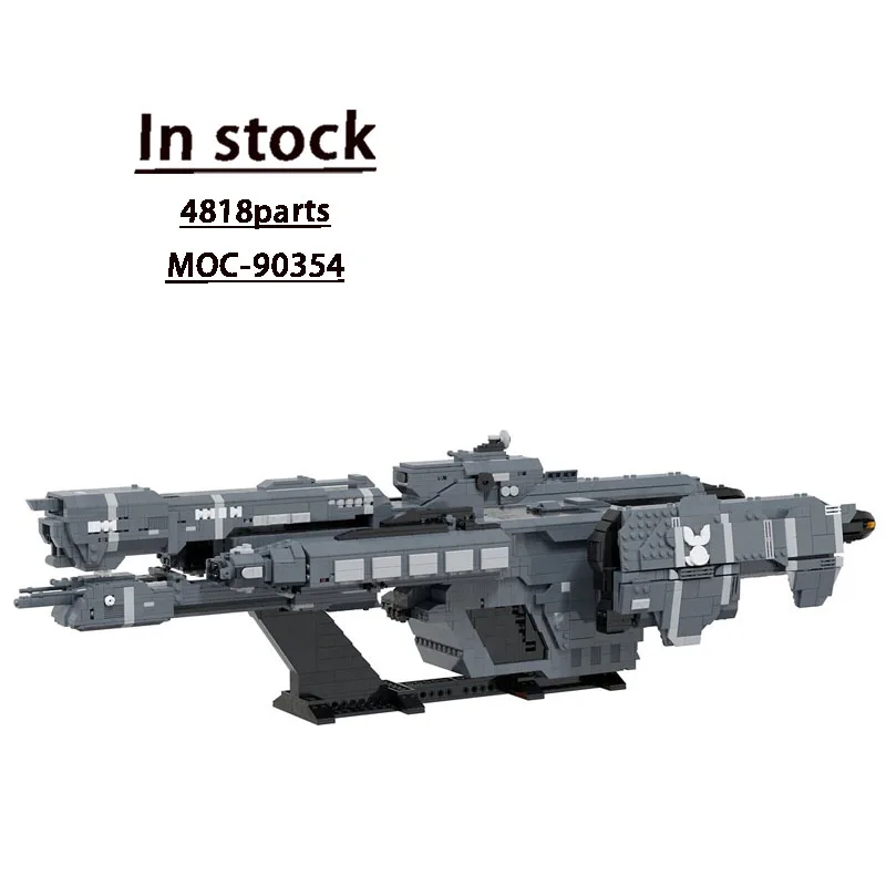 

MOC-90354New Classic Outer Space Battleship Building Block Model4818Parts, Boys' and Children's Birthday Building Block Toy Gift