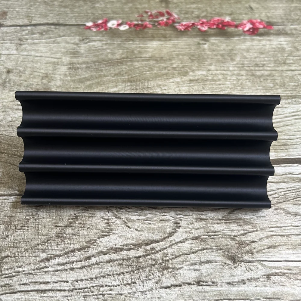3D Printed Modern Minimalism Style Three Floors Pen Stand Black Color Office Pen Holder Desktop Organizer Creative Home Gift gallery 3