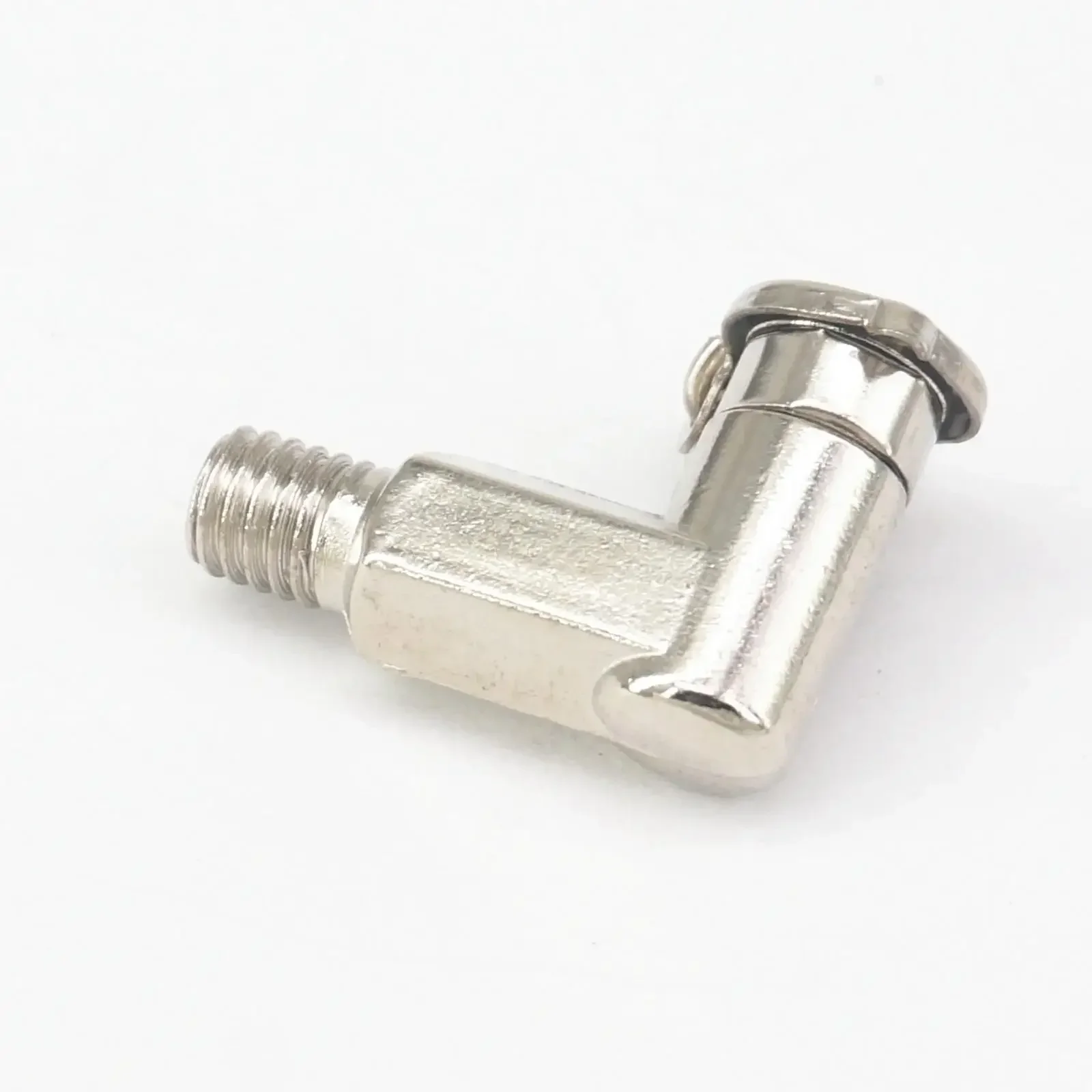 مجموعة 5 M6x1 M8x1 M10x1 1/8 "BSP الكوع النيكل مطلي سبائك الزنك كوب زيت مزيتة الربيع الوجه غطاء ل ضرب ملكة جمال محرك المحرك