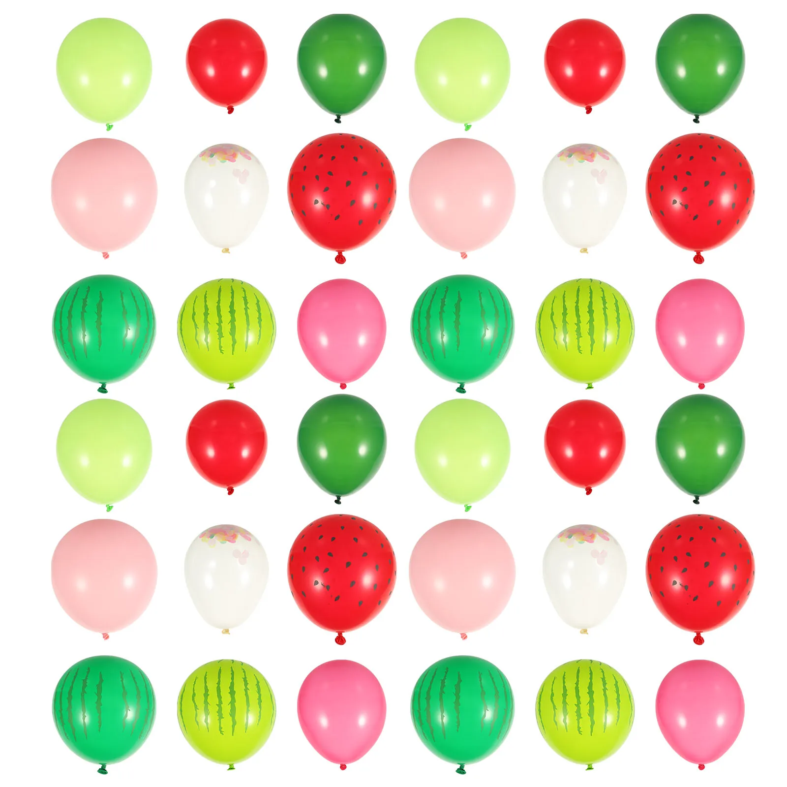 

Watermelon Balloon Set Premium Latex Hawaiian Party Decorations DIY Garland Kit Summer Theme Home Bar Club Photo