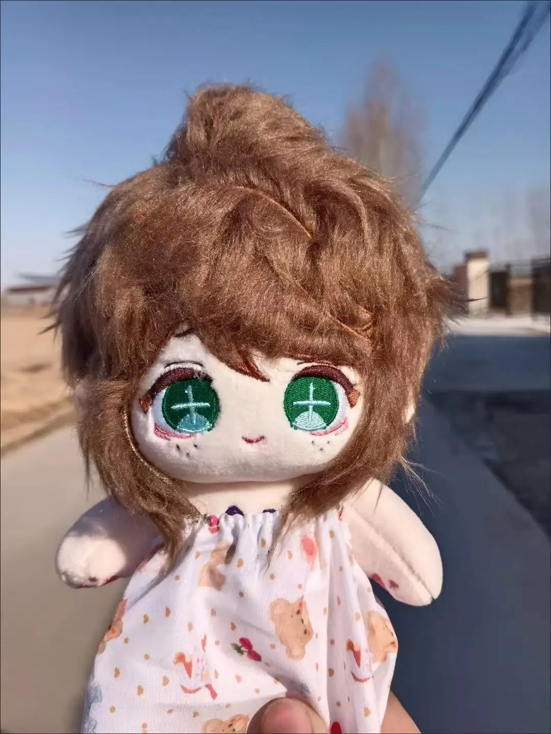 أنيمي الهوية الخامس إيما وودز البستاني 20 سنتيمتر عارية الجسم أفخم ألعاب الدمى لينة محشوة بلوشي