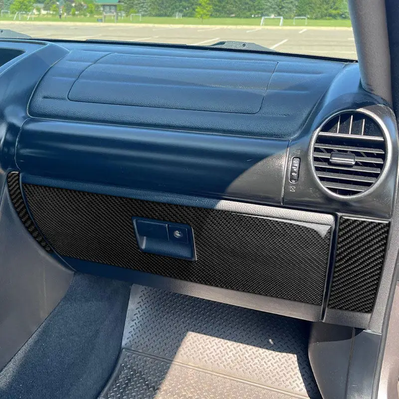 

Наклейки-накладки из мягкого карбона для пассажирской панели автомобиля (LHD/RHD) для Lexus IS 300 1999-2005 годов