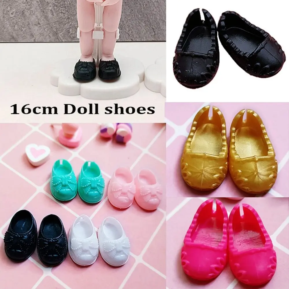 1/4 pairs High Quality 1/8 Doll Body General-Purpose 16cm Dolls Stand Cute Shoes PVC Doll Wear Fashion Sandals