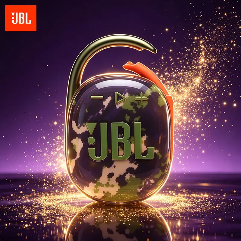 JBL CLIP4 Clip-on Wireless Bluetooth Speaker IP67 Waterproof All Weather Outdoor Speaker