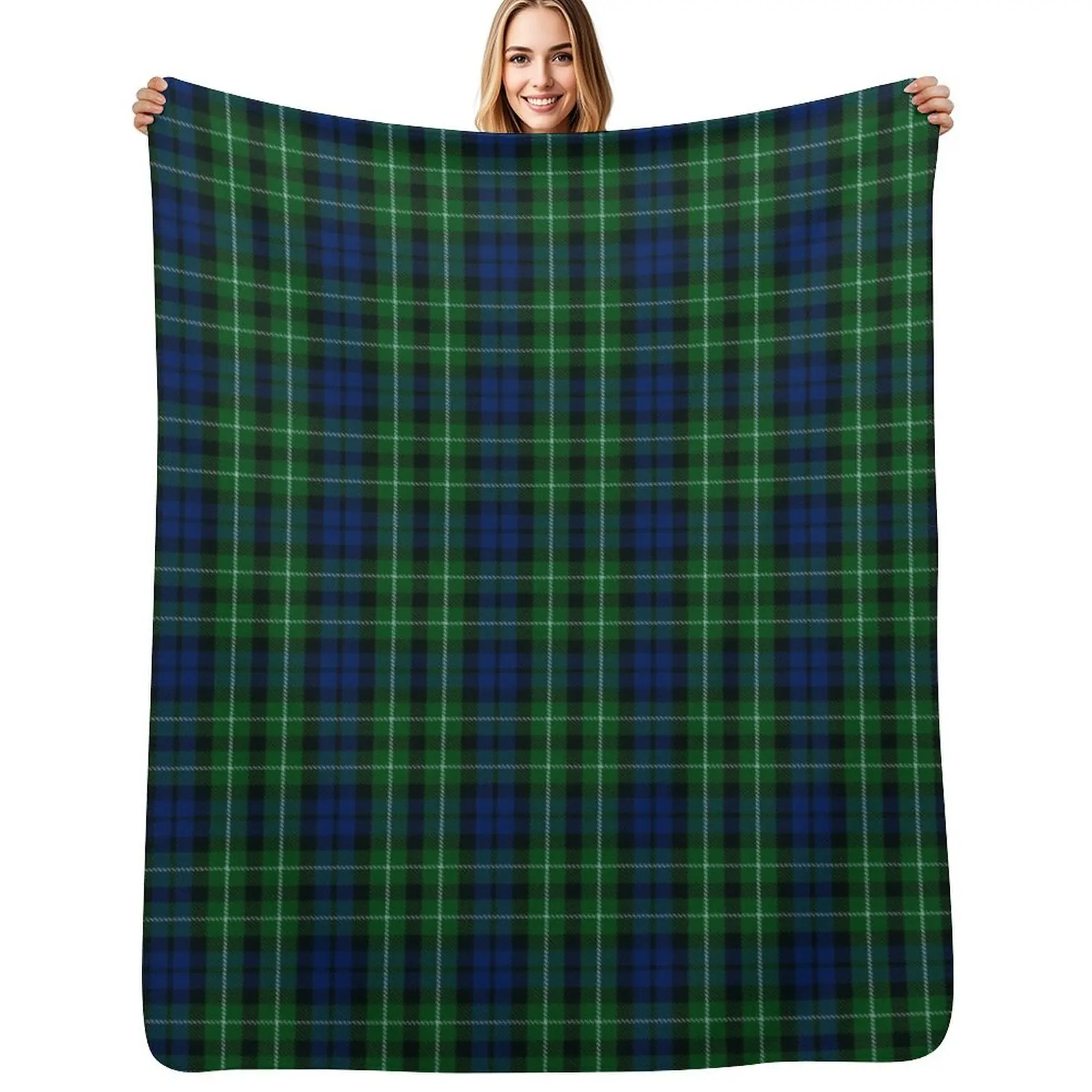 

Graham Clan Tartan (High Res) Throw Blanket Designers Baby Loose Blankets For Baby Blankets