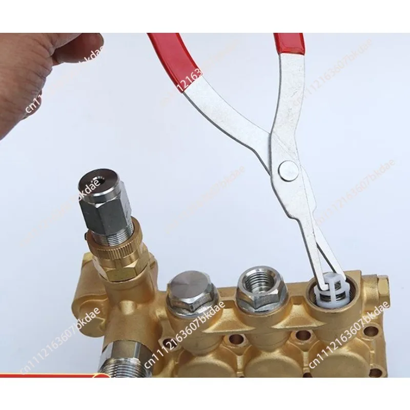 High Pressure Car Washing Machine Maintenance Tool Water Intake Valve Base Removal Pliers Stainless Steel Wrench
