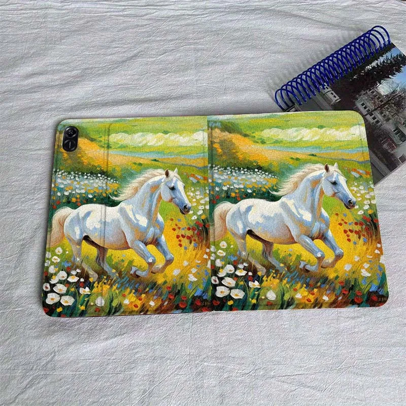 

Cartoon Anime Horse Design For Huawei MatePad Air SE Pro M6 M5 M2 T10s T5 10 11 12.6 11.5 12 X 10.8 Inch 10.1 Tablet Case