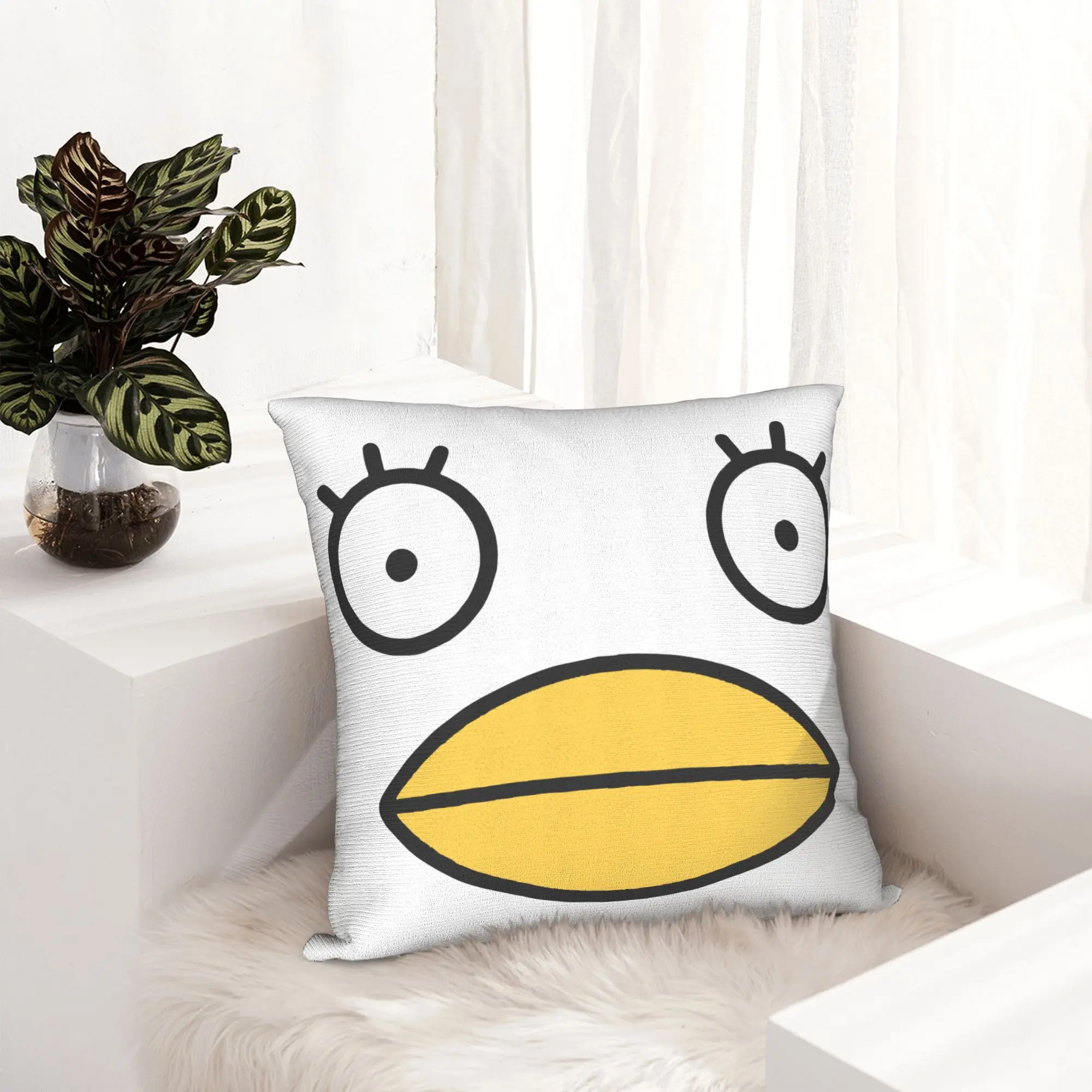 Gintama Elizabeth Face Pillowcase Printed Polyester Cushion Cover Decor  Kagura Duck Anime Pillow Case Cover Sofa 40X40cm