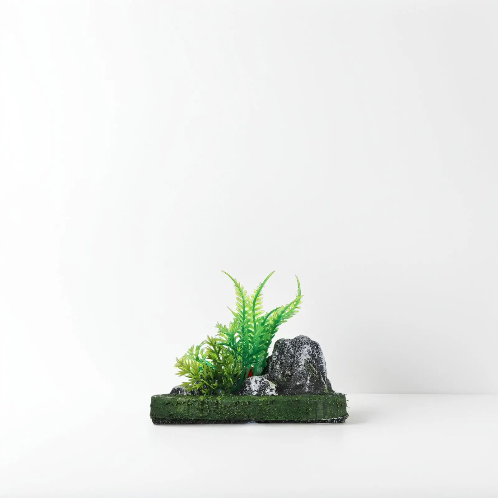 

Floating Stone Aquarium Decoration for Fish Tank House Cave Plant Hideout Resin Tunnel Plants