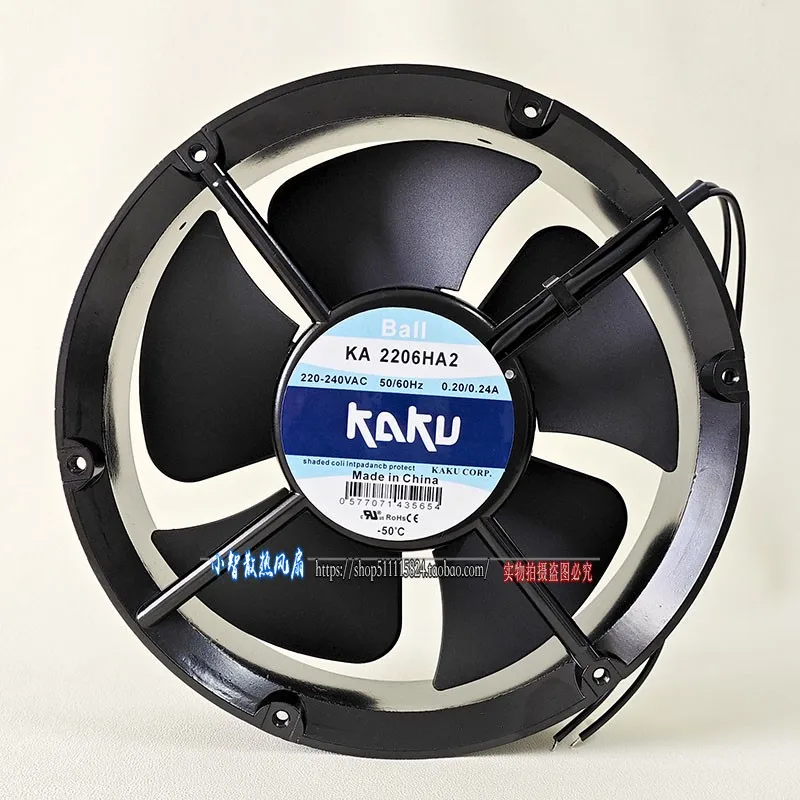 

ОРИГИНАЛЬНЫЙ KA2206HA2 220 В 22060 220*220*60 мм НОВЫЙ ОХЛАЖДАЮЩИЙ ВЕНТИЛЯТОР РАДИАТОР