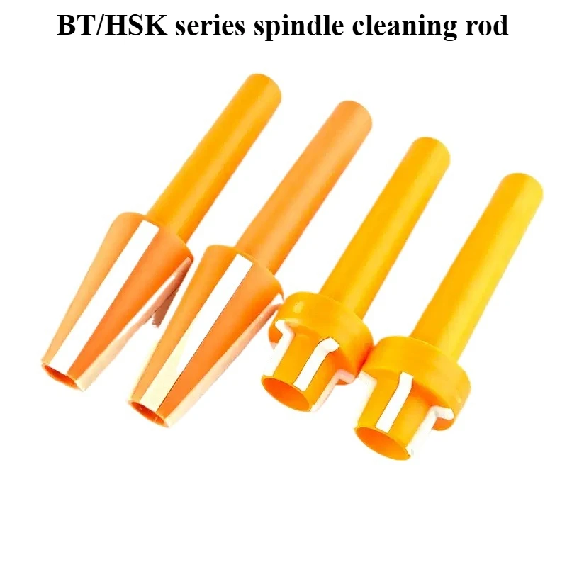 

BT30 40 Spindle Cleaning Rod CNC Machining Center Machine Tool HSK63/BT50 ER Cylinder Collet Tool Holder Wool Brush Cleaning Rod